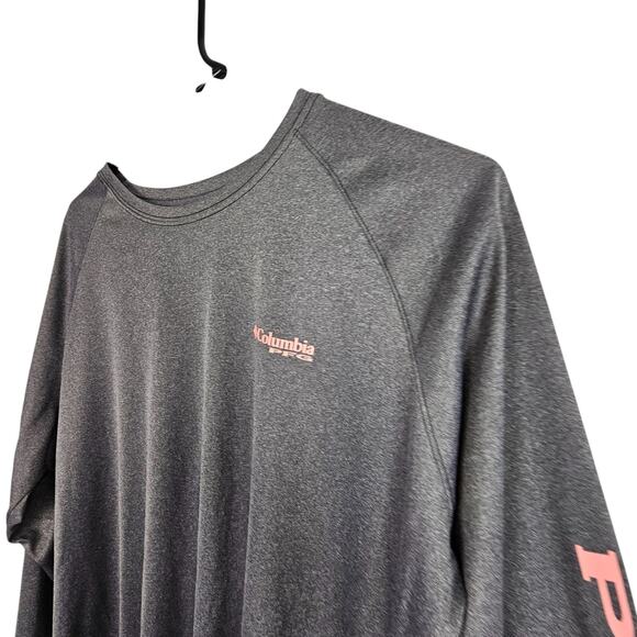 Columbia PFG Shirt Long Sleeve Fishing T Shirt Long Sleeve Shirt Women 2XL Gray - Picture 5 of 10